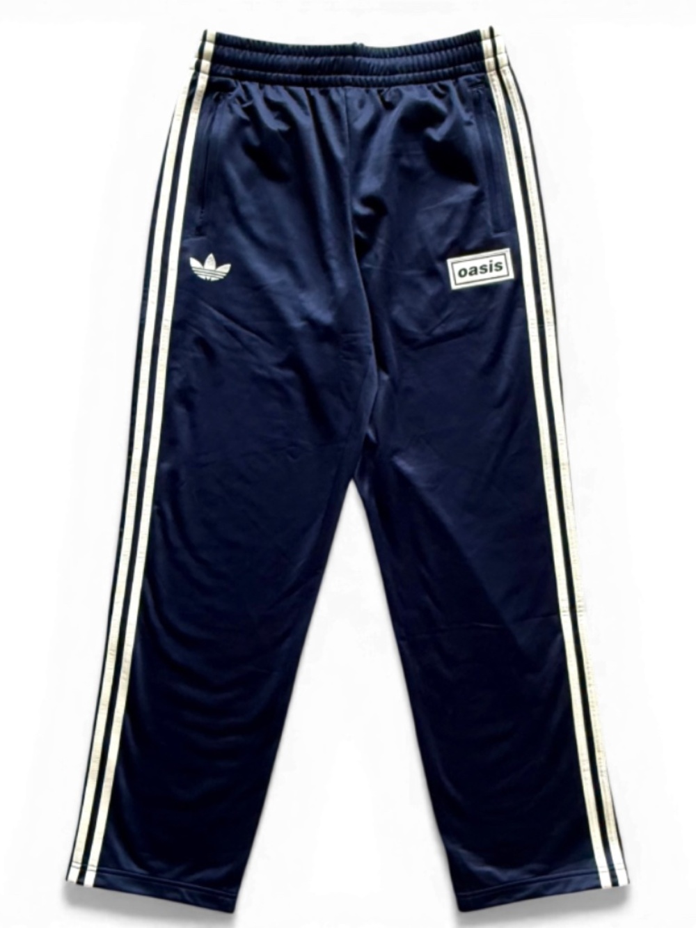 Adidas x Oasis 2025 TOUR Indigo FIREBIRD TRACK PANTS Authentic New with Tags